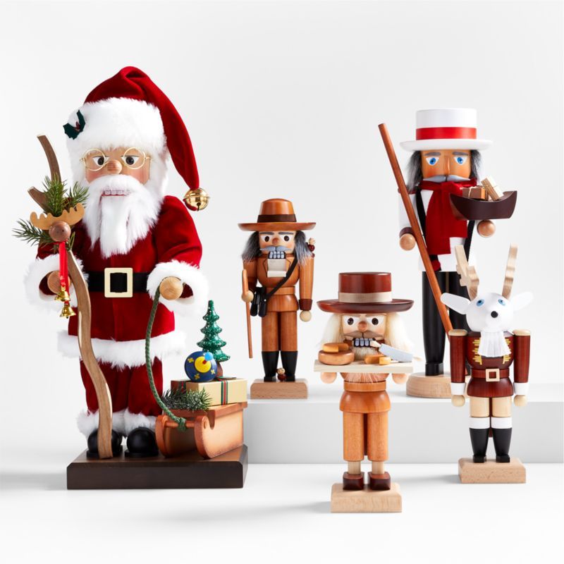 Christmas Handmade German Nutcrackers | Crate & Barrel | Crate & Barrel
