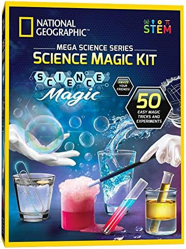 NATIONAL GEOGRAPHIC Science Magic Kit - Perform 20 Unique Experiments as Magic Tricks, Includes Magi | Amazon (US)