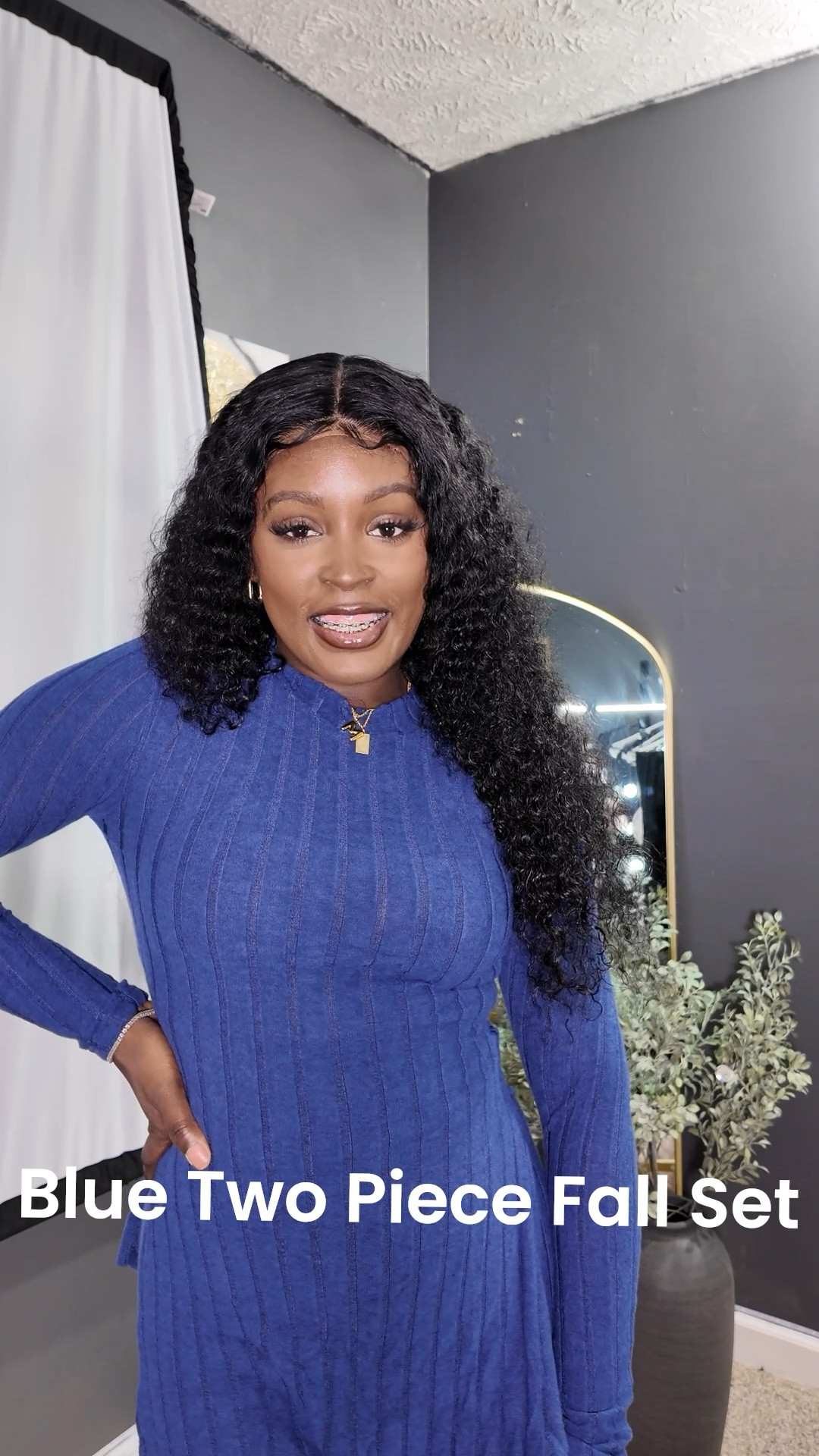 This blue two piece set is the perfect set for dinner, date nights and lounging around the house. https://onelink.shein.com/17/52tl0nm5sjs5

#LTKStyleTip #LTKMidsize #LTKSeasonal