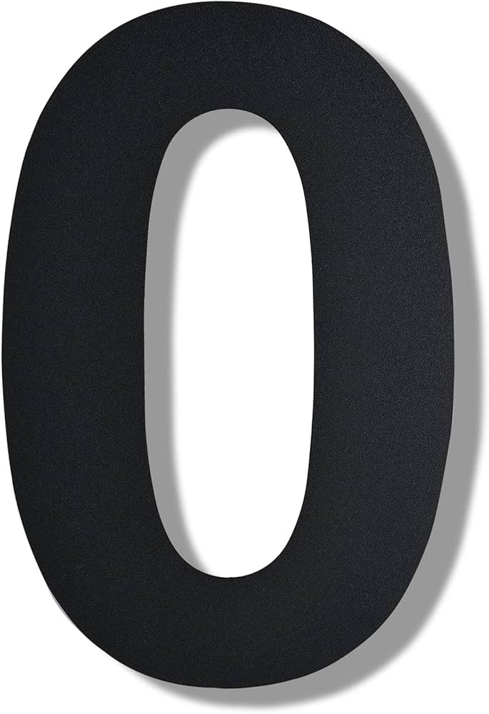 Modern Large House Numbers-12 Inch High Stainless Steel Floating Home Address Number for Outside/... | Amazon (US)