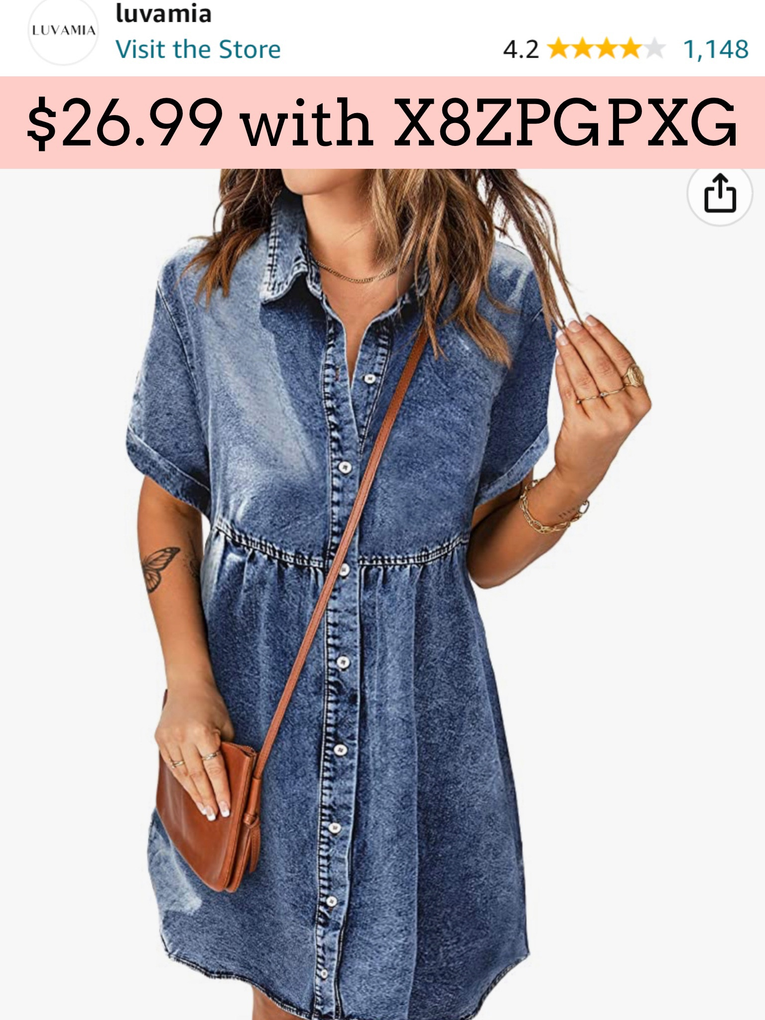 Dress

#LTKunder50 #LTKSeasonal #LTKsalealert