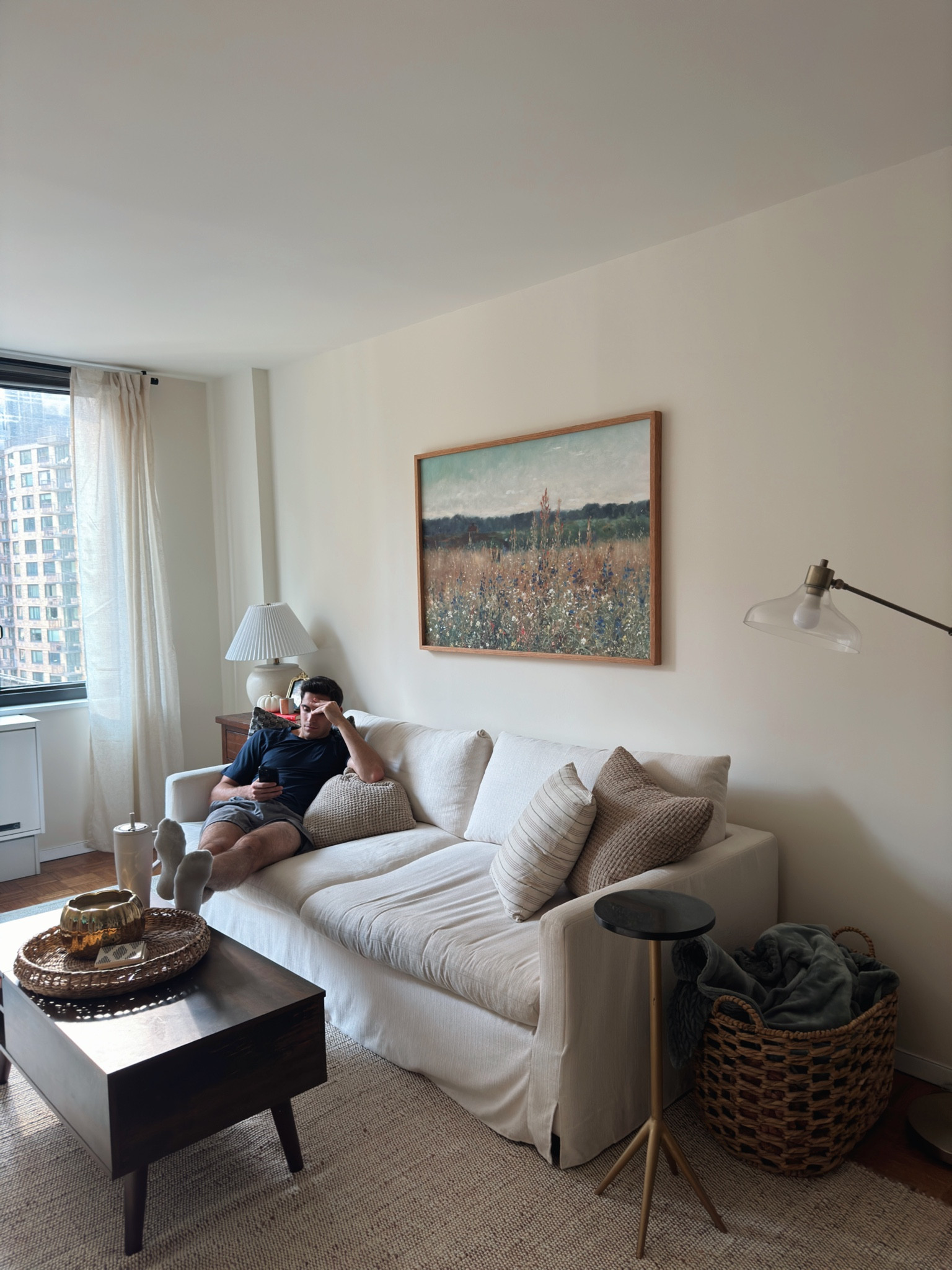 Our living area🫶🏼🏠