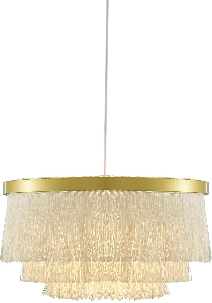 Nordic Boho Romantic Tassel Pendant Lighting Chandeliers Creative Modern Ceiling Lights 3 Tiers i... | Amazon (US)