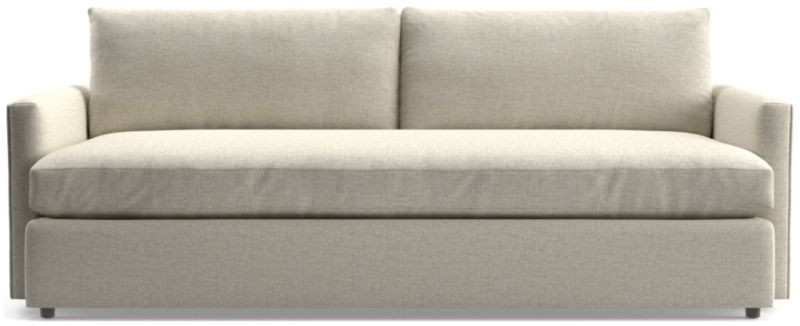 Lounge Deep Bench Sofa 93" + Reviews | Crate & Barrel | Crate & Barrel