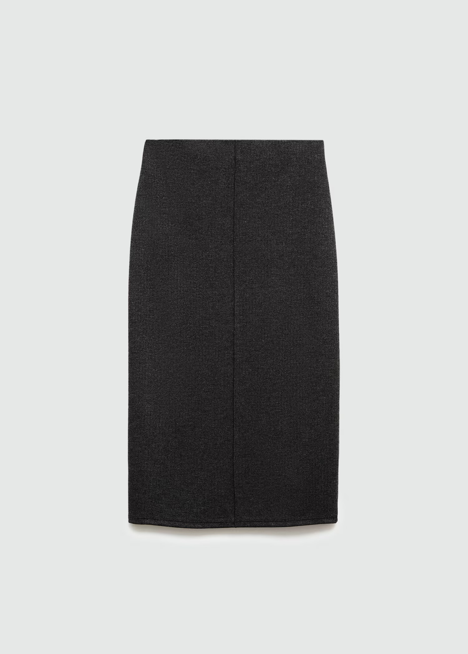 Ribbed midi skirt | MANGO (US)