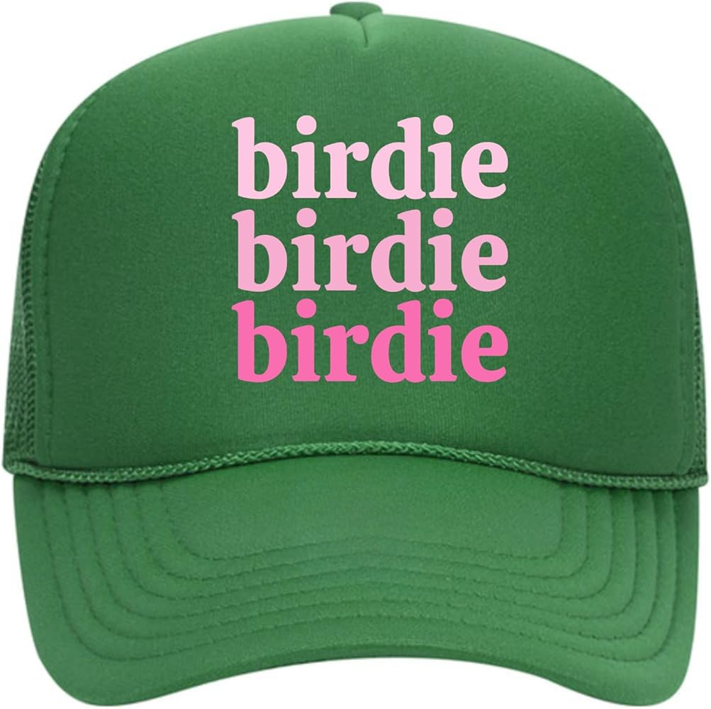 Sassy Caddy Triple Birdie Golf Trucker Hat – Adjustable Mid-Profile, 5-Panel with Mesh Back, Ro... | Amazon (US)