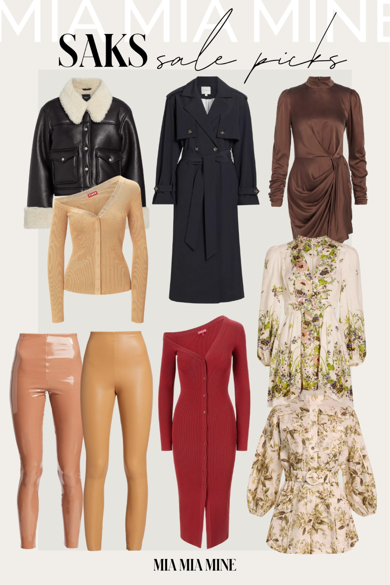 Saks sale picks
Save an extra 25% off sale
Staud sweater and dresses on sale
Zimmermann dress on sale
Commando leggings on sale 

#LTKSaleAlert #LTKSeasonal #LTKHoliday