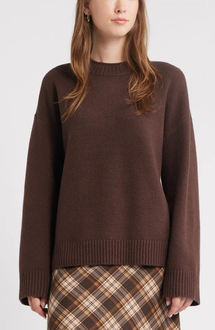 BP. Everyday Easy Cotton Blend Sweater | Nordstrom | Nordstrom