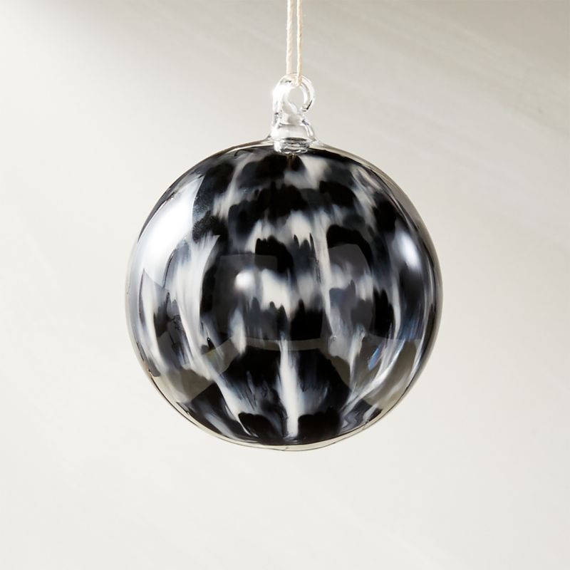 Tie-Dye Ball Christmas Tree Ornament + Reviews | CB2 | CB2