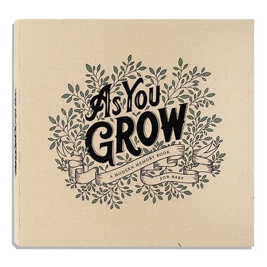 As You Grow: A Modern Memory Book for Baby (Heirloom Story Books and Guided Journals) | Amazon (US)