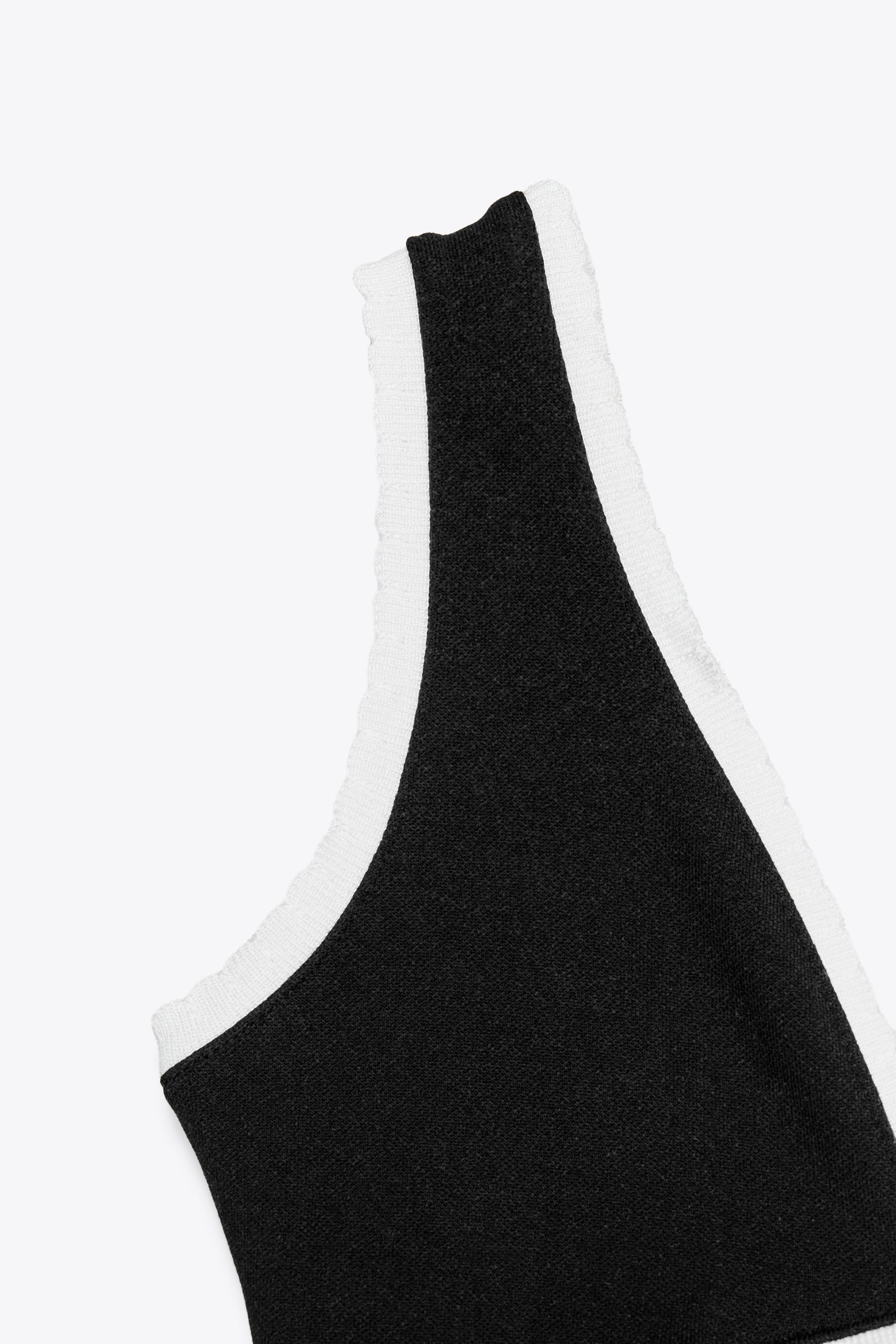 CONTRAST TRIM DRESS | Zara Canada