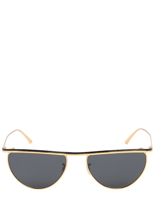 KHAITE x Oliver Peoples metal sunglasses | Luisaviaroma