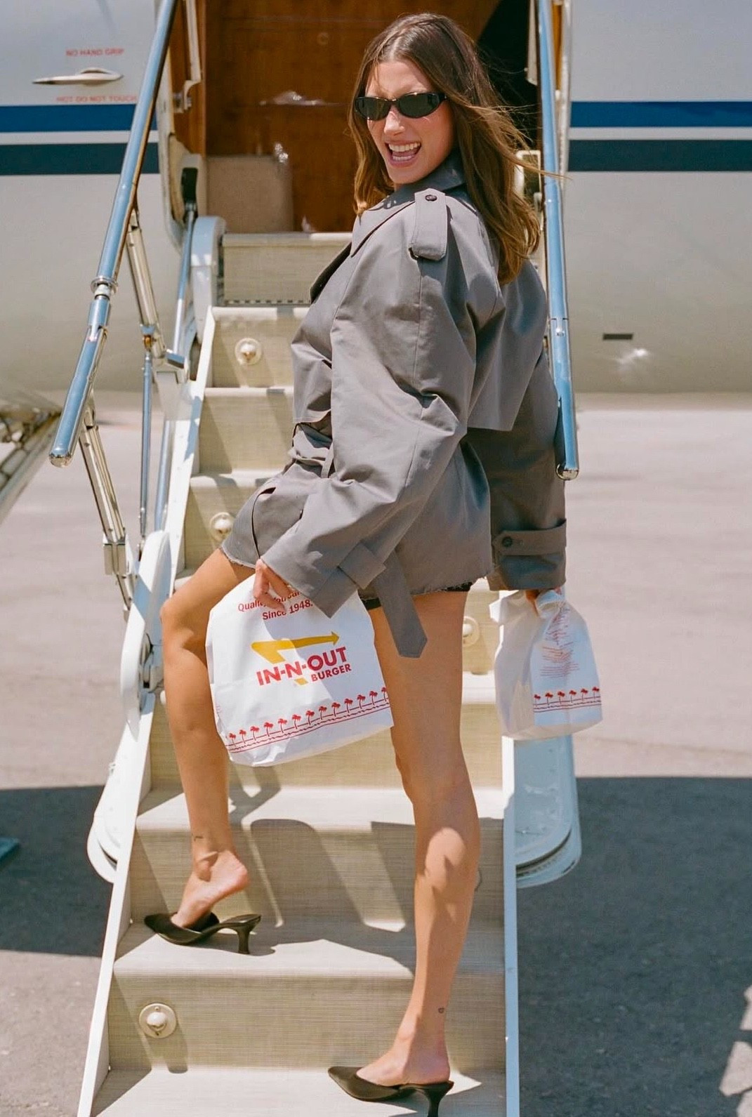 Found ?the same or at least very similar Tony bianco mules that look exactly like the shoes that Hailey Bieber is wearing and they happen to be on sale on revolve! 

#LTKdatenight #LTKstyletip #LTKsale