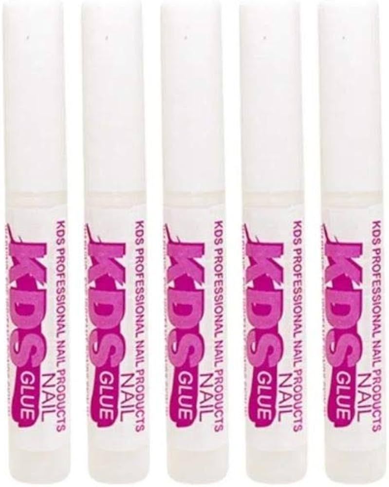 5 pcs KDS Nail Tip Glue - Adhesive Super Bond For Acrylic Nails Tips - 0.07 oz for each glue | Amazon (US)