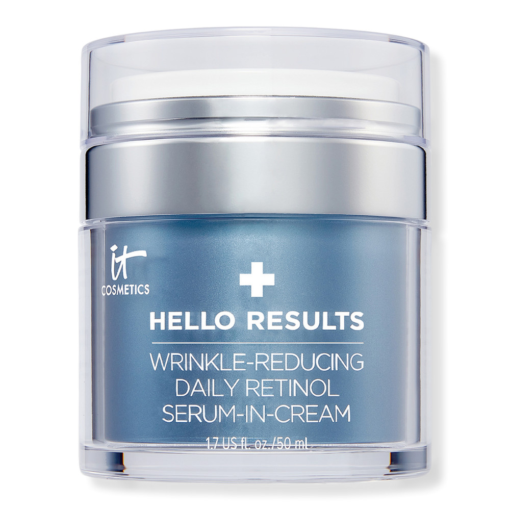 IT Cosmetics Hello Results Wrinkle-Reducing Daily Retinol Serum-in-Cream - 1.7 oz | Ulta