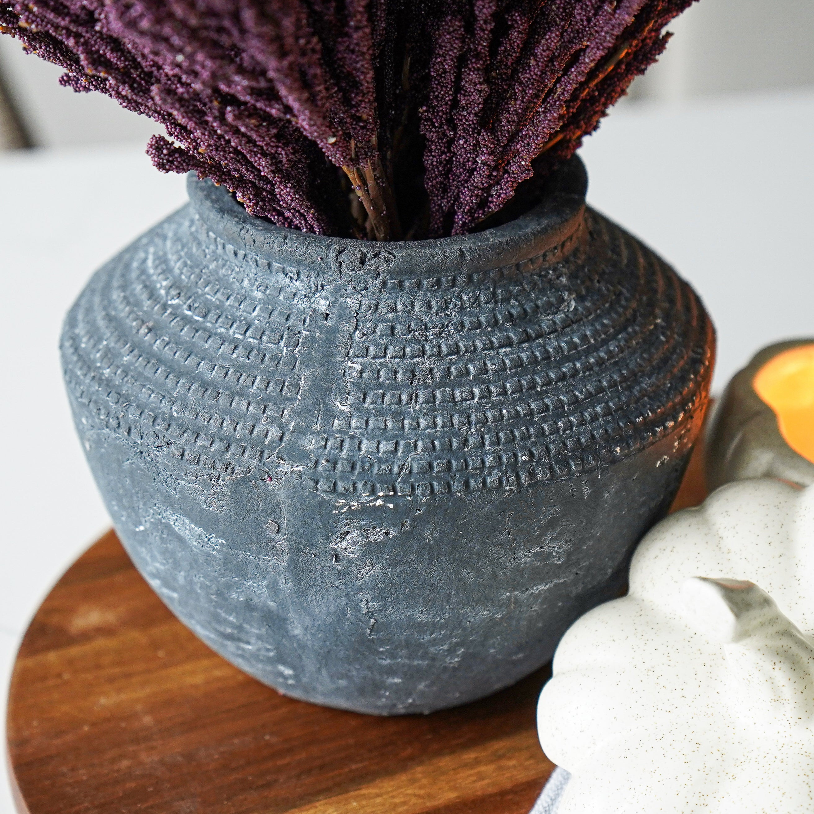 Theodore Charcoal Vase | MJHome