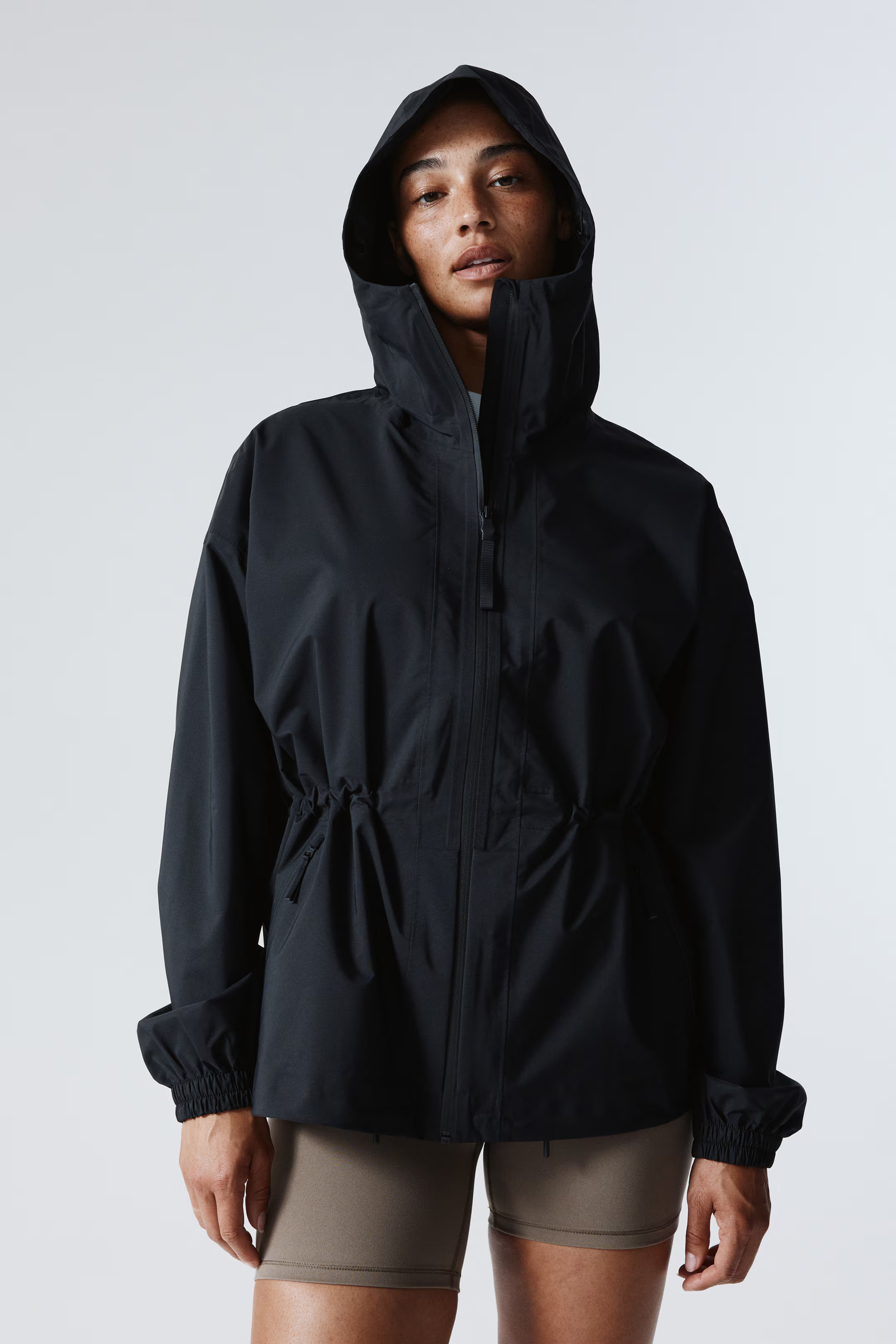 Rain jacket with StormMove™ - Black - Ladies | H&M GB | H&M (UK, MY, IN, SG, PH, TW, HK)