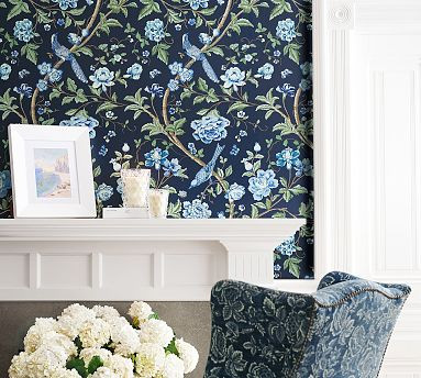 Kravet Meadowlark Wallpaper | Pottery Barn (US)