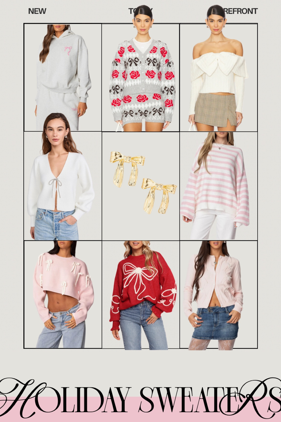 Holiday sweaters 🤍

What to wear for holidays, holiday sweaters, bow sweaters, Christmas sweaters, festive knitwear, winter sweaters, reindeer sweaters, snowflake sweaters, holiday-themed knitwear, cozy sweaters, ugly Christmas sweaters, seasonal sweaters, holiday fashion, Christmas knit sweaters, fun holiday sweaters, colorful sweaters, holiday party sweaters, knit holiday tops, winter wonderland sweaters, holiday cardigan, merry sweaters, festive pullovers, Christmas jumpers, holiday cheer sweaters.


#LTKfindsunder100 #LTKparties #LTKSeasonal