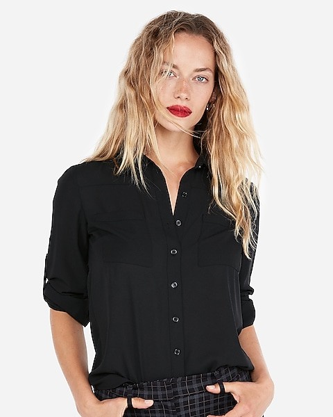 original fit portofino shirt | Express