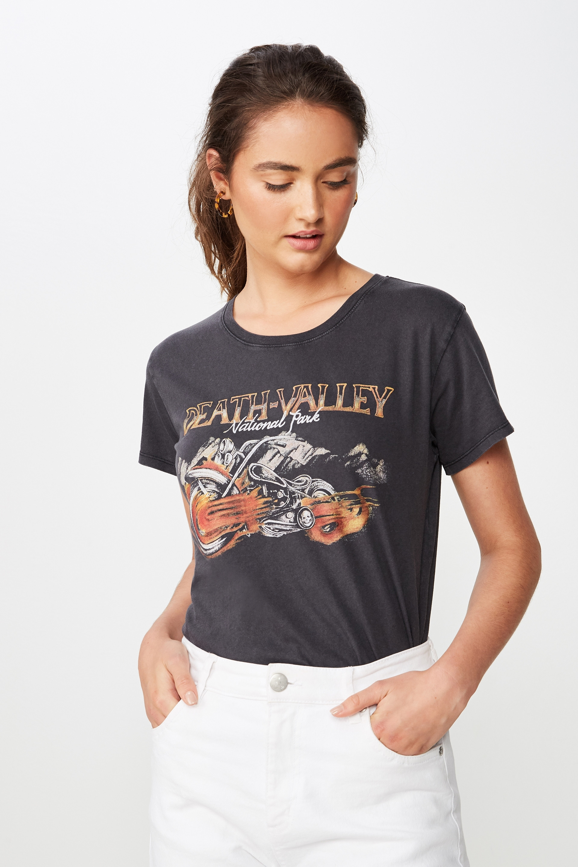 Cotton On Women - Classic Vintage T Shirt - Death valley/black | Cotton On (US)