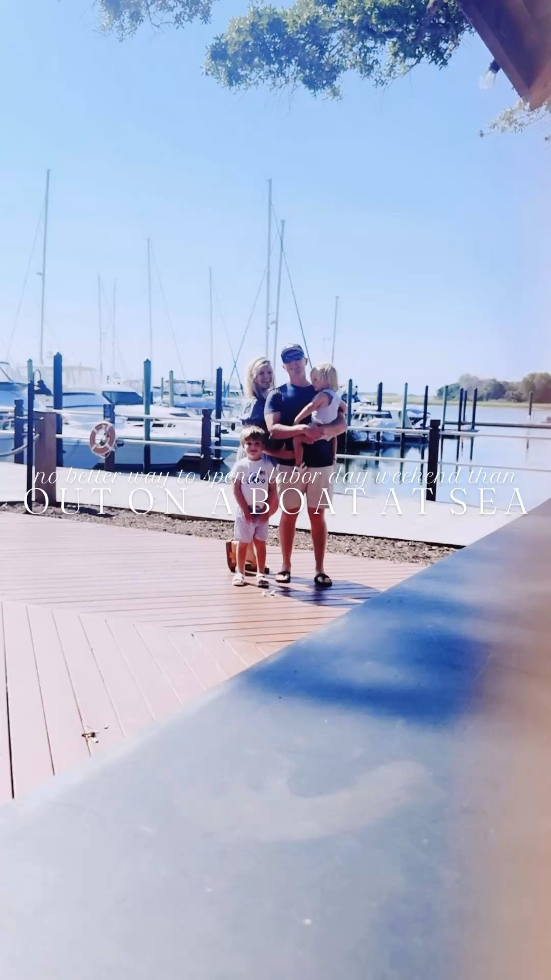 Can’t think of a better way to spend Labor Day Weekend!! 🚤 🌊🇺🇸 Boating on the intracoastal waterway ⚓️ with my sweet parents 🫶🏽, watching my babies 👶🏼 get to help Papaw drive ⛵️ the boat 🛥️, watching airplanes ✈️ land right by the water 🌾, beautiful views at the marina 🐟, a sleeping 💤 little one in my arms 🤱, and went out for a seafood 🍤 lunch!! 🍽️ Boat days are the best days - can I get an amen?! 🌊💦☀️🐚 #labordayweekend #labordayonaboat #boatdays #makingmemories #intracoastalwaterway