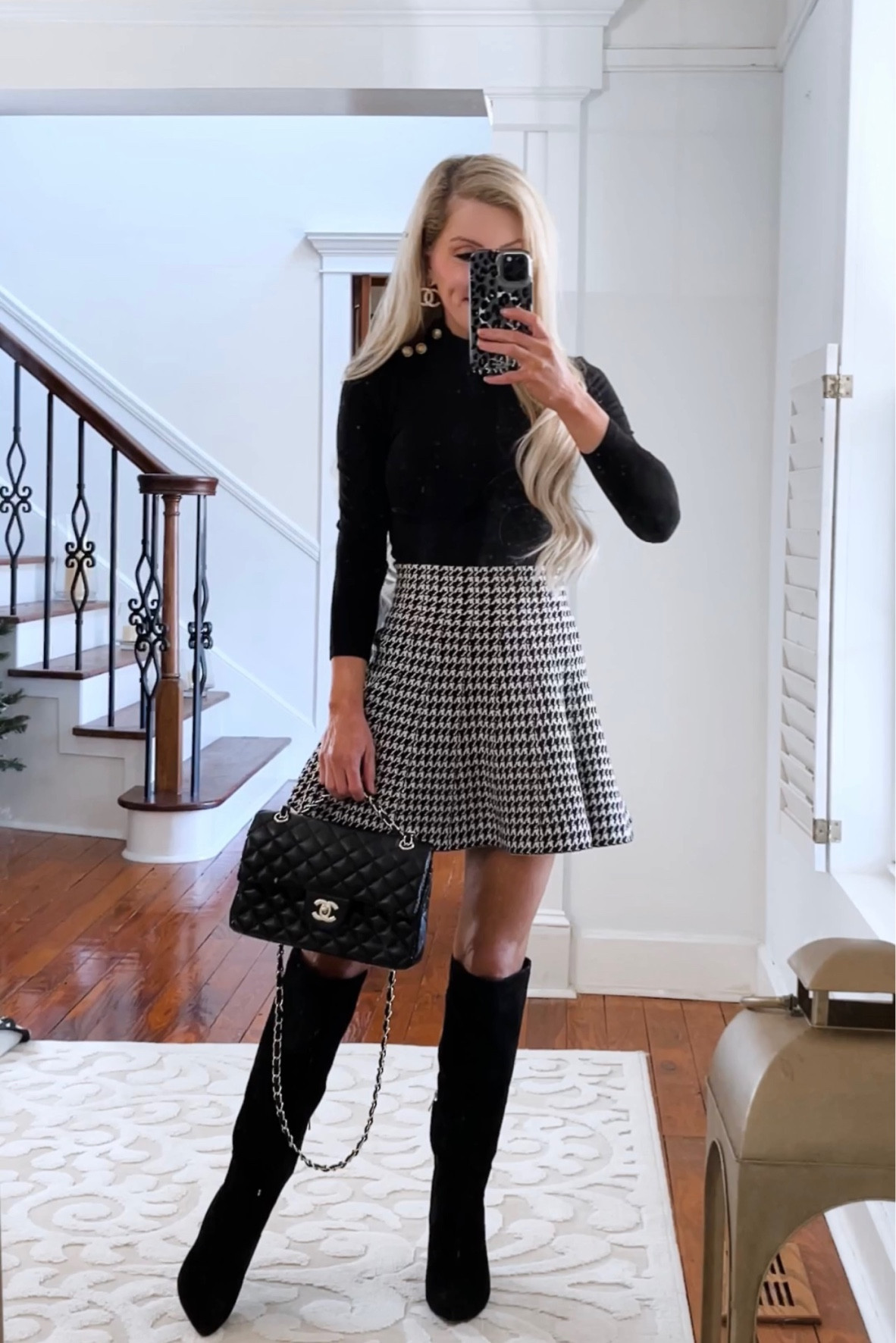 Turtleneck Skirt