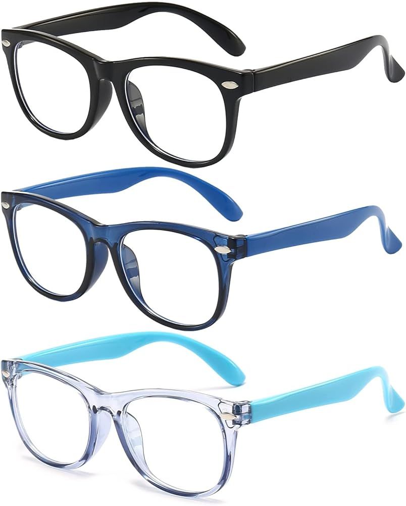 FANNYGO 3 Pack Kids Glasses For Girls Boys | Amazon (US)