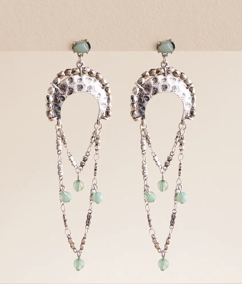 Stone Fringe Earring | Buckle