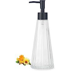IVAILEX 10oz/300ml Hand Soap Dispenser Bathroom, Kitchen Soap Dispenser, Glass Soap Dispenser wit... | Amazon (US)