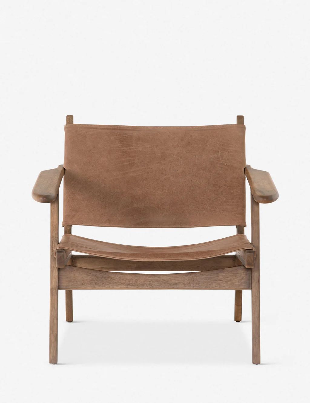 Sela Leather Accent Chair | Lulu and Georgia 