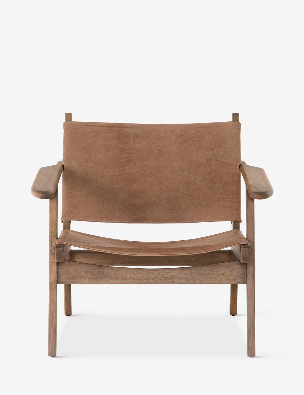 Sela Leather Accent Chair | Lulu and Georgia 