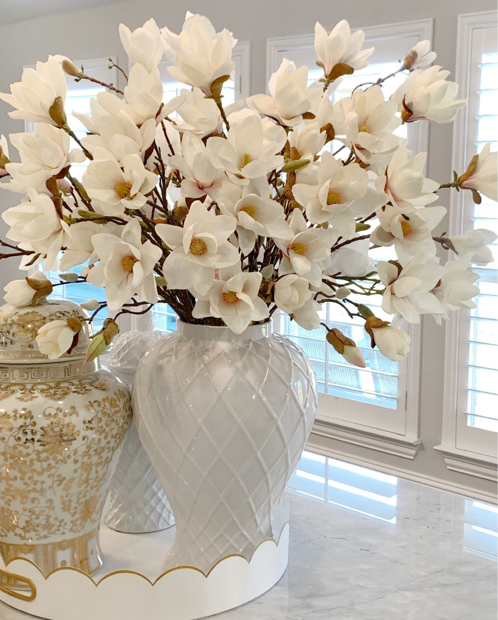 Cream magnolia stems fall decor fall floral arrangement 

#LTKHome #LTKSaleAlert #LTKSeasonal