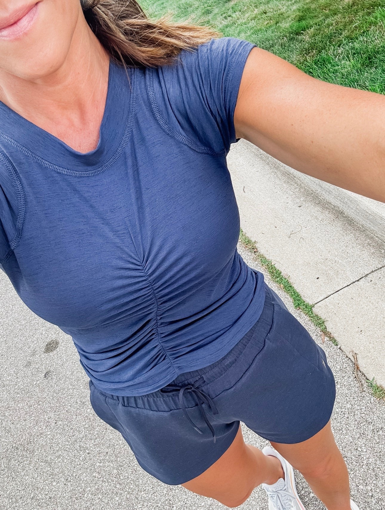 Walking ootd. 
Sized up one in top
S shorts

#LTKootd #LTKActive
