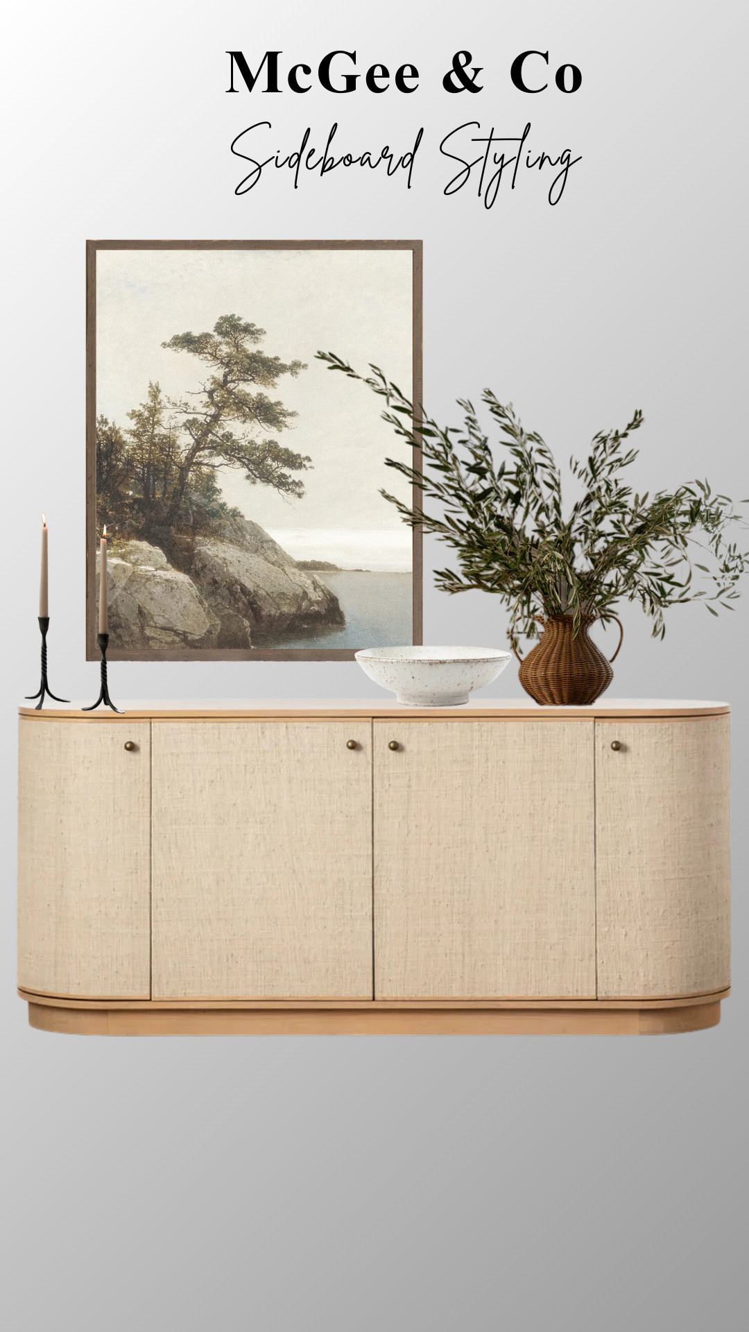 McGee & Co - Sideboard Styling Moodboard

Neutral Decor, Organic Decor, Decor Finds, Modern Home Decor 

 #LTKWatchNow #LTKHome #LTKStyleTip