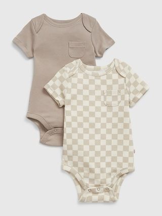 Baby Pocket Bodysuit (2-Pack) | Gap (US)