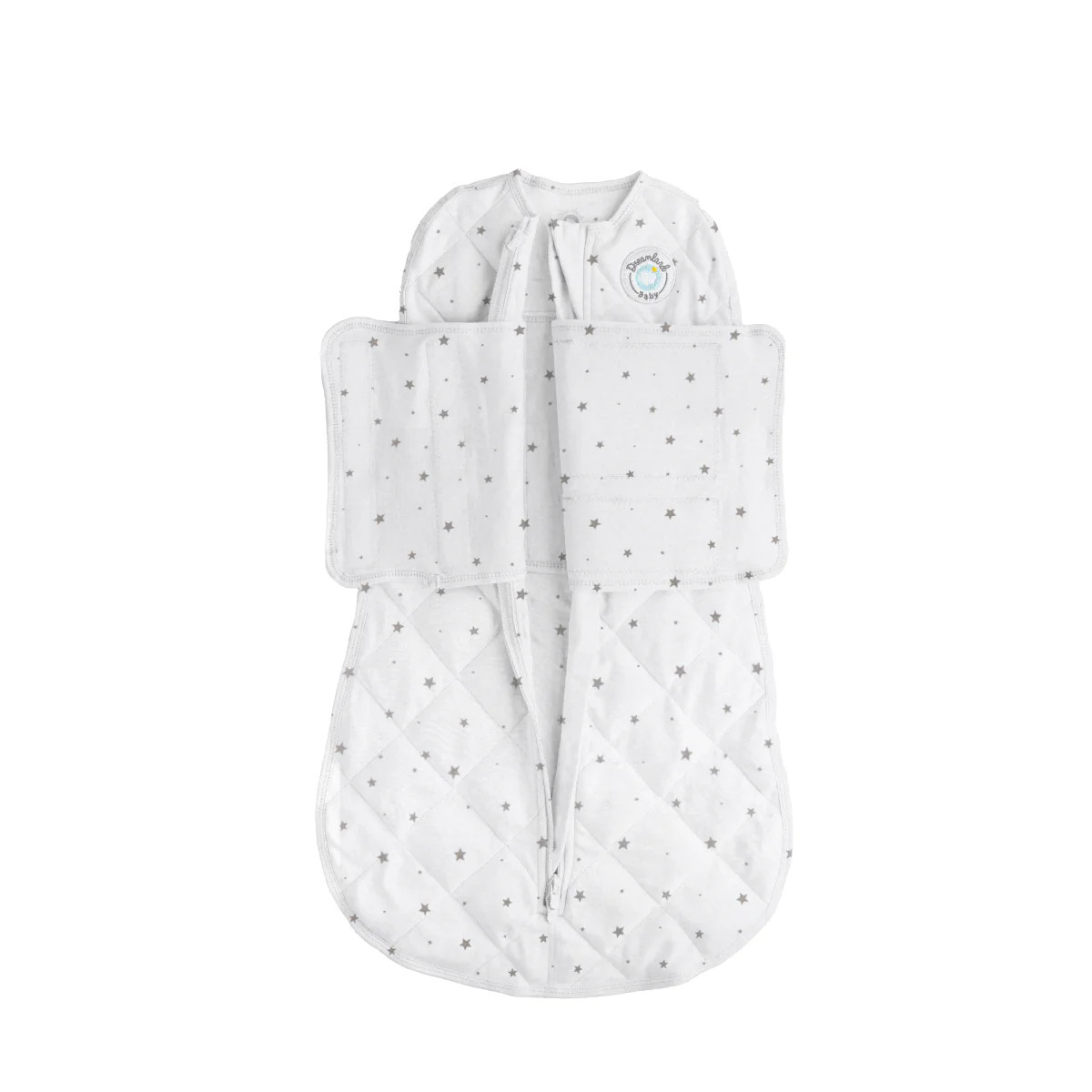 Dream Weighted Sleep Swaddle - Grey Star | Dreamland Baby