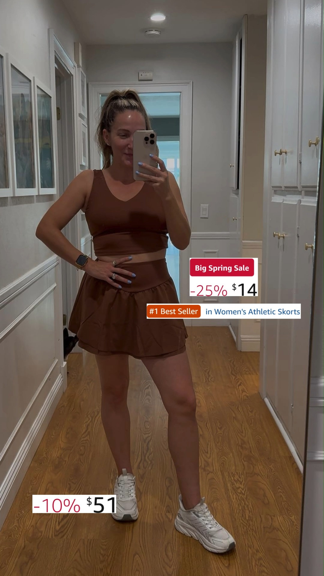 It is officially skort season! 🎾 Amazon’s Big Spring Sale has all the best-selling athletic skorts like this.  Whether you are heading to the court or just running errands, these are the ultimate spring staple for that effortless "athleisure" look. These deals expire tonight, March 31, so grab your favorite colors while they are still under $20!

#AmazonBigSpringSale #AthleticSkort #TennisSkirt #AmazonHaul #SpringFashion2026 #SaleAlert #OOTD #AthleisureStyle #WorkoutEssentials #AmazonFinds #SpringWardrobe #TennisGirlie 

 #LTKfitnessgoals #LTKActive #LTKSaleAlert