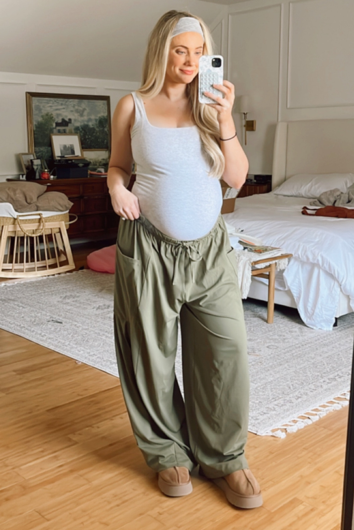 comfort over ALL #ltkbump #thirdtrimester