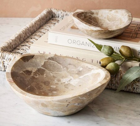 Decorative Marble Bowl | Pottery Barn UK