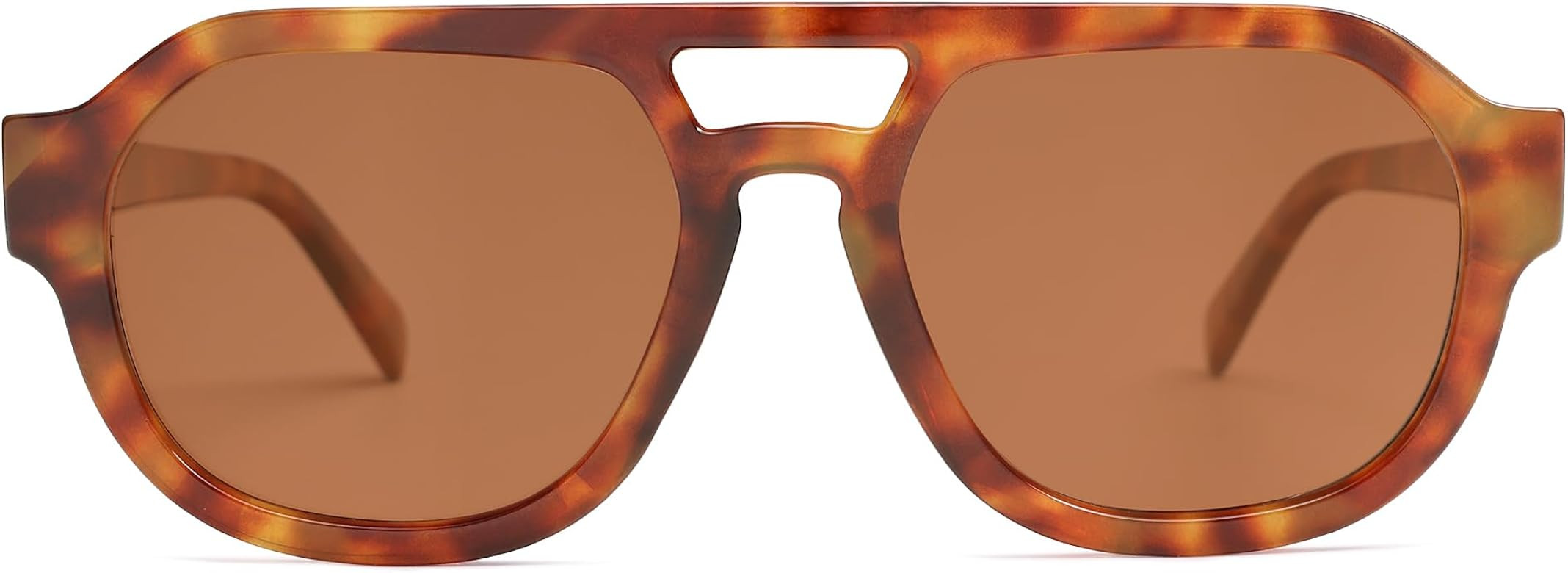 SOJOS Retro Polarized Aviator Sunglasses Womens Vintage Shades Trendy Stylish Sunnies SJ2343 | Amazon (US)