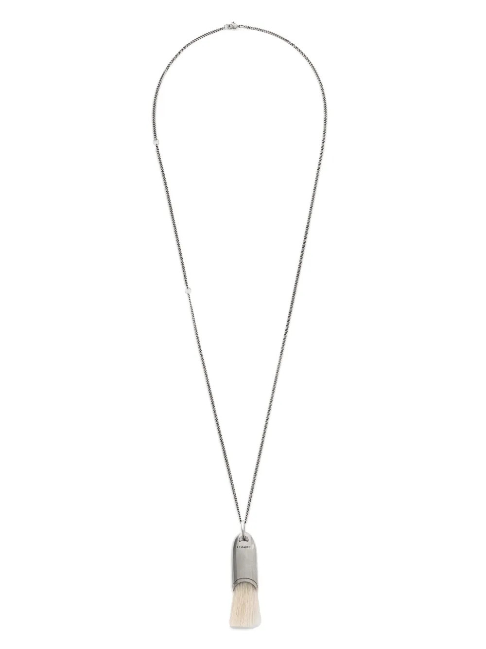 LEMAIRE Personal Brush Necklace | Silver | FARFETCH | Farfetch Global