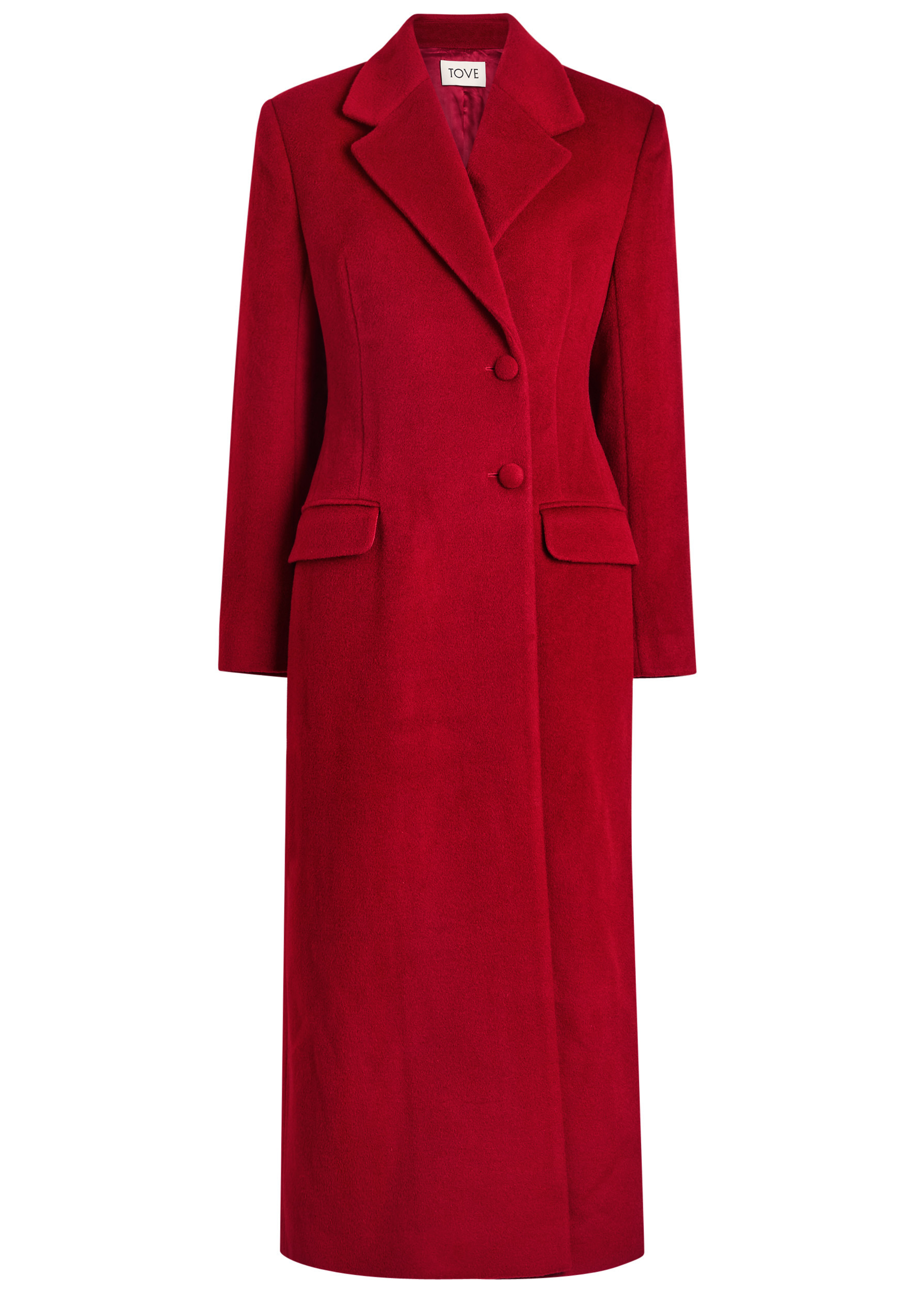 Vonnie darted wool coat | Harvey Nichols