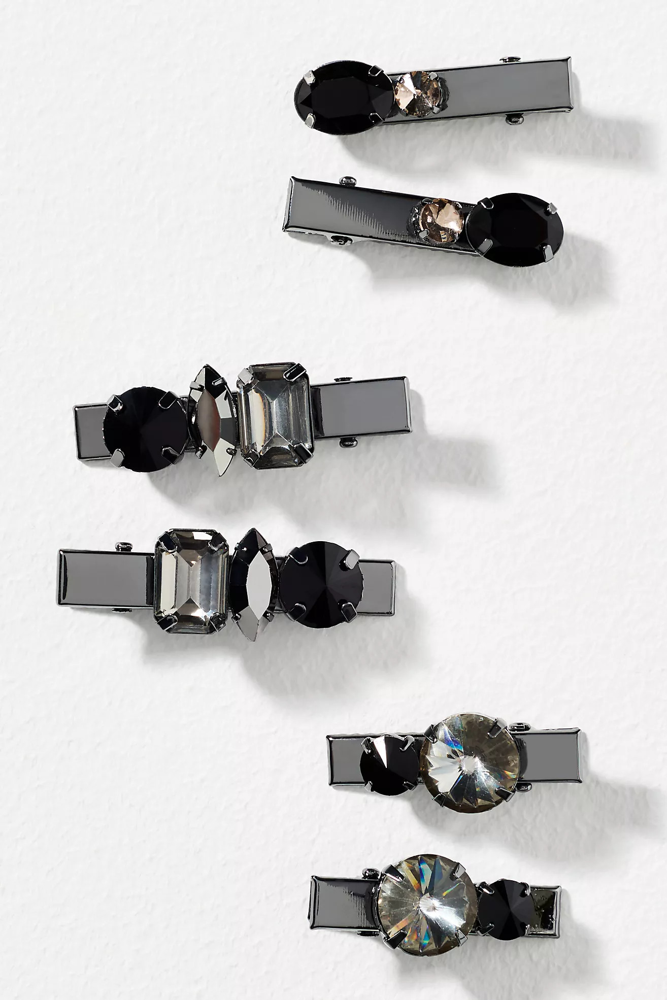 Gemstone Barrettes, Set of 6 | Anthropologie (US)