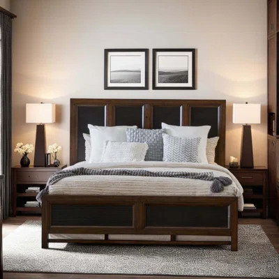 King Size Panel Bed | Wayfair North America