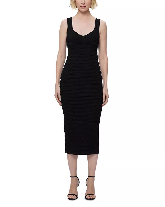 The Layla 3D Layered Striped Midi Dress | Bloomingdale's (US)