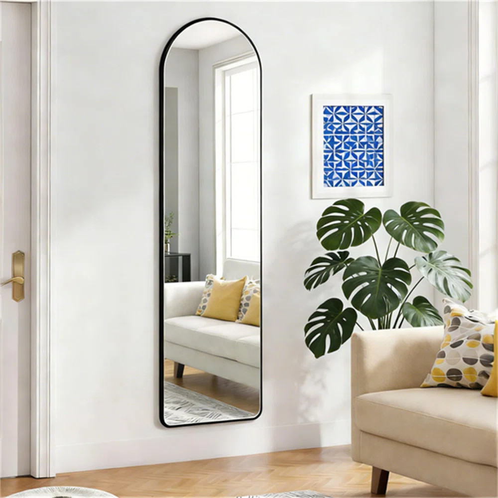 61"x 17" Arched Full Length Mirror | Wayfair North America