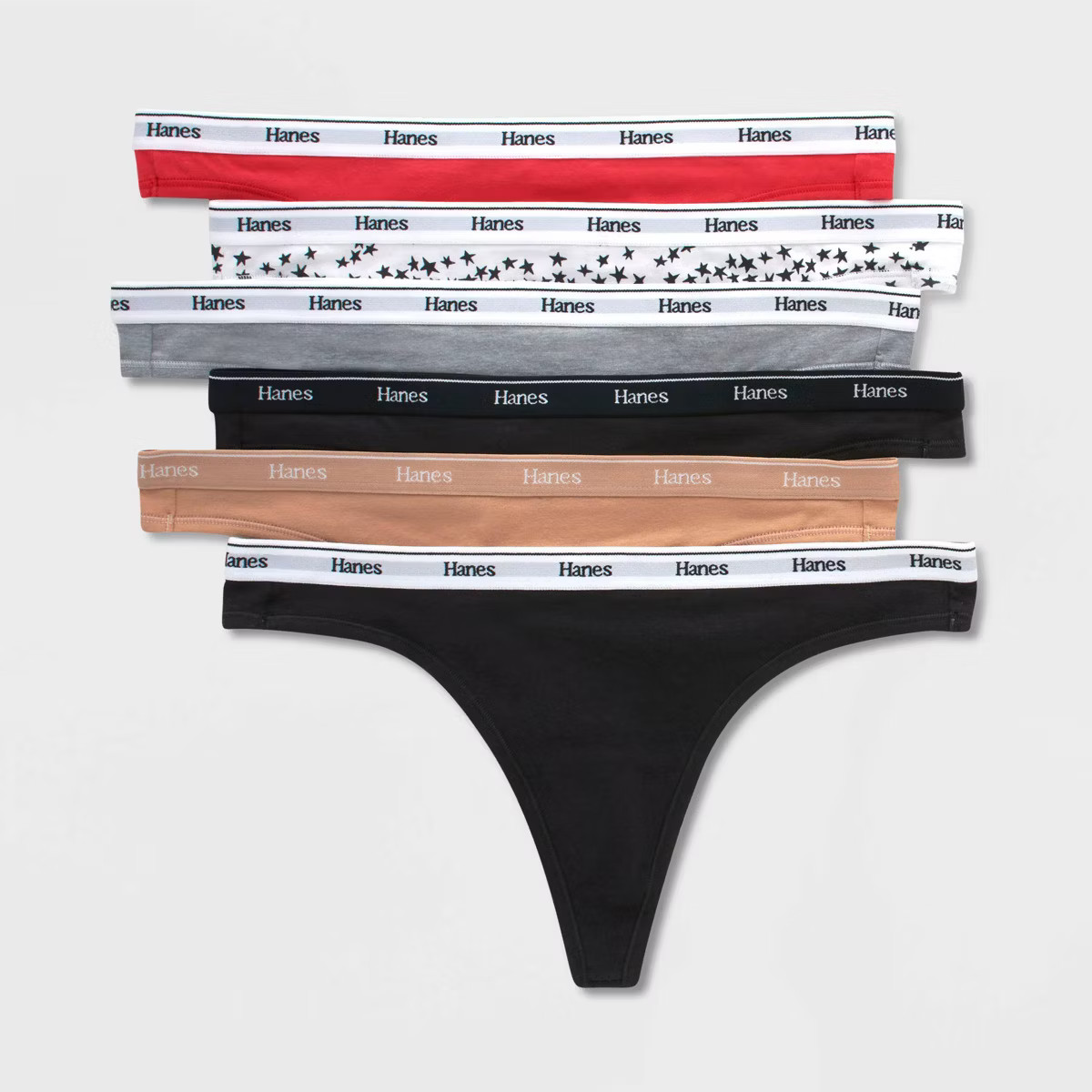 Hanes Originals Women's 6pk Original Thong - Colors May Vary | Target