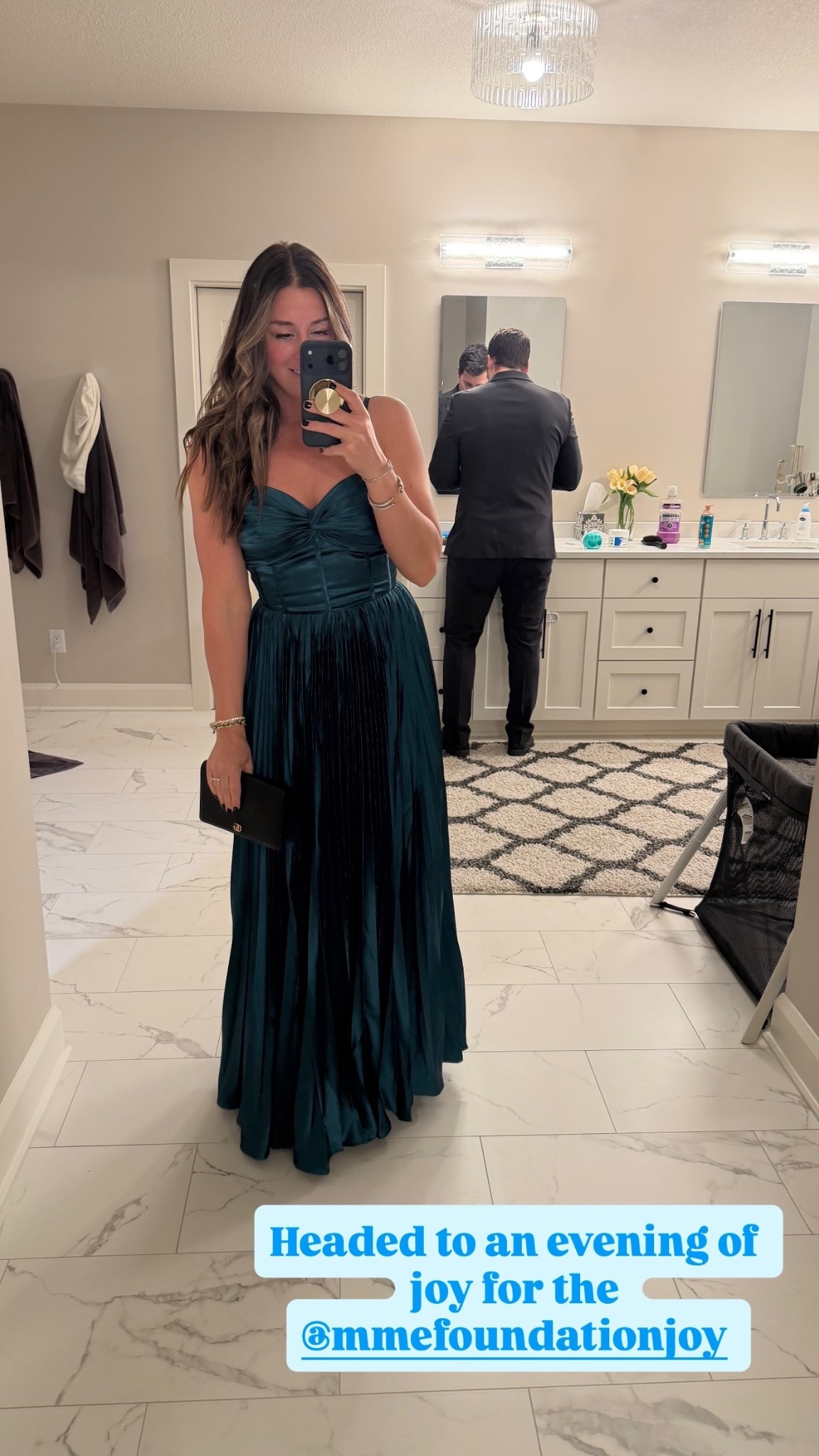 Headed to an evening of joy for the @mmefoundationjoy // evening gown // black tie wedding guest 

#LTKWedding #LTKSaleAlert