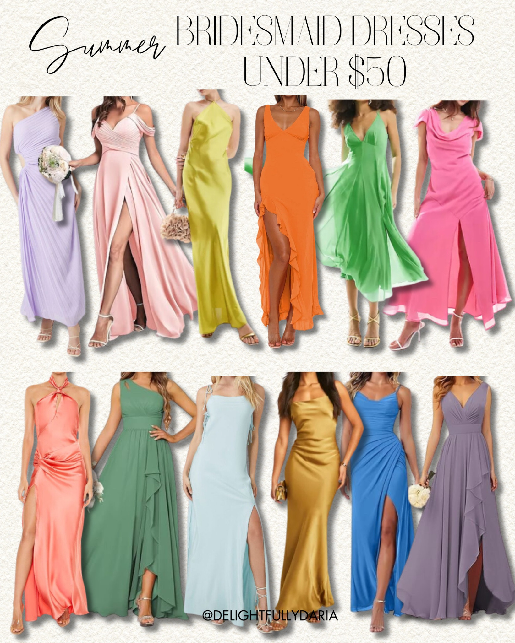 Summer Bridesmaid Guest Dresses under $50

#LTKFindsUnder50 #LTKWedding